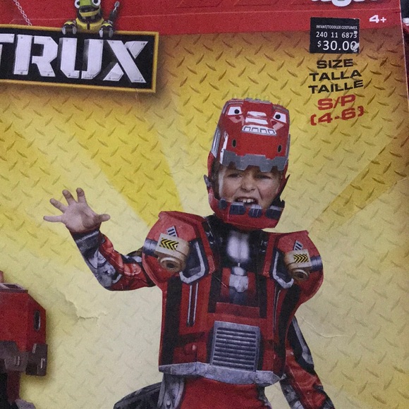 DINOTRUX Ty Rux child’s costume (ball missing) - Picture 2 of 5